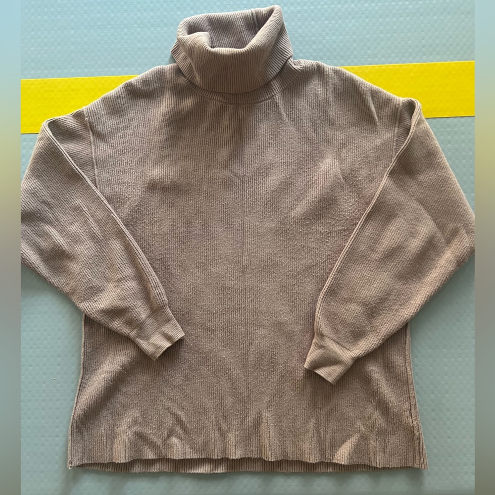 Free People Ribbed Turtleneck Sweater